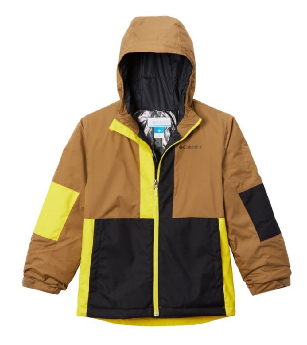 Boys Columbia Oso Mountain Insulated Jacket, Delta Lemon, Small/8, Ski/Snowboard